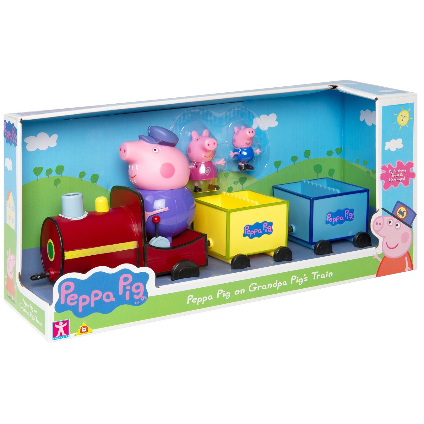 Игровой набор из серии Свинка Пеппа - Поезд дедушки Пеппы  